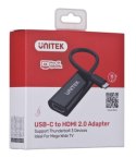 UNITEK ADPATER USB-C - HDMI 2.0 4K 60HZ M/F