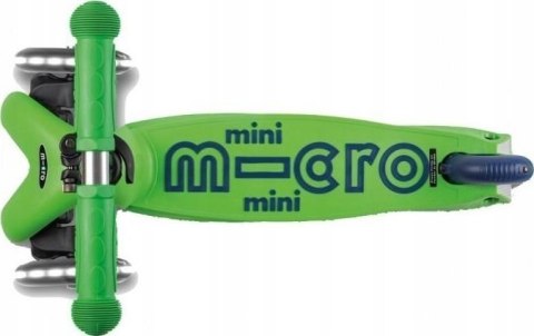 Micro hulajnoga Mini DELUXE LED GREEN BLUE Micro hulajnoga Mini DELUXE LED GREEN BLUE