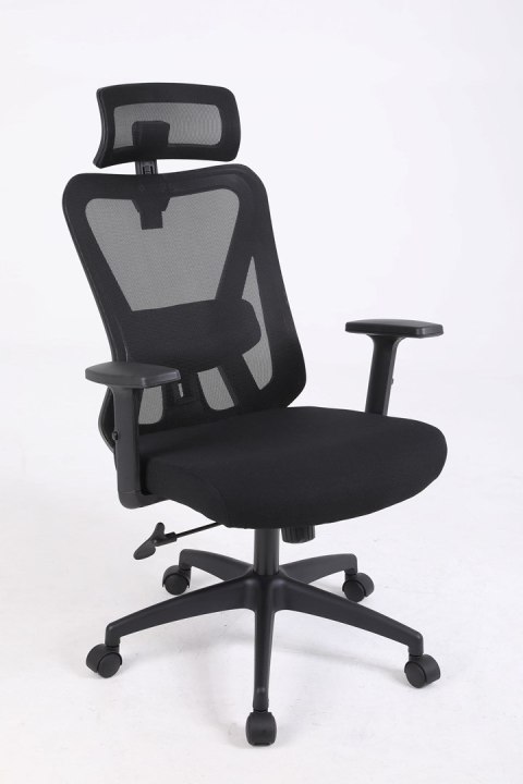 Ergonomiczny fotel biurowy ACTIVEJET T5 czarny Ergonomiczny fotel biurowy ACTIVEJET T5 czarny