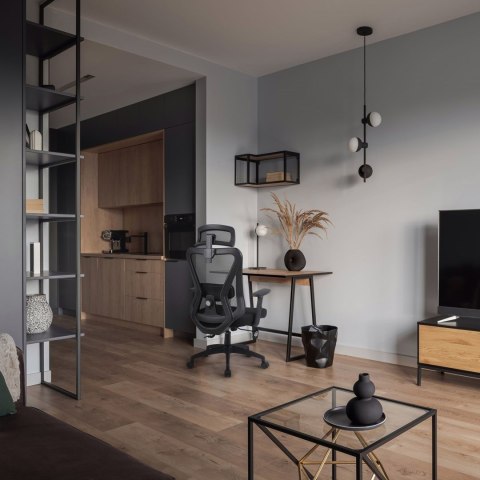 Ergonomiczny fotel biurowy ACTIVEJET T5 czarny Ergonomiczny fotel biurowy ACTIVEJET T5 czarny