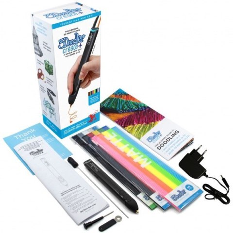 3DOODLER CREATE I PRO FILAMENT PLA 3MM, 25 SZTUK, 5 KOLORÓW (ŻÓŁ/NIEB/FIOL/CZER/ZIEL) PL-MIXNEW2 3DOODLER CREATE I PRO FILAMENT PLA 3MM, 25 SZTUK, 5 KOLORÓW (ŻÓŁ/NIEB/FIOL/CZER/ZIEL) PL-MIXNEW2