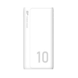 Powerbank Silicon Power GP15 10000mAh 2xUSB A 1x mUSB + 1x USB C biały