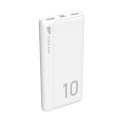 Powerbank Silicon Power GP15 10000mAh 2xUSB A 1x mUSB + 1x USB C biały