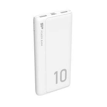 Powerbank Silicon Power GP15 10000mAh 2xUSB A 1x mUSB + 1x USB C biały Powerbank Silicon Power GP15 10000mAh 2xUSB A 1x mUSB + 1x USB C biały