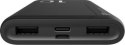 Powerbank Silicon Power GP15 10000mAh 2xUSB A 1x mUSB + 1x USB C czarny