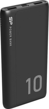 Powerbank Silicon Power GP15 10000mAh 2xUSB A 1x mUSB + 1x USB C czarny
