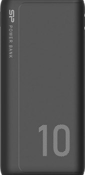 Powerbank Silicon Power GP15 10000mAh 2xUSB A 1x mUSB + 1x USB C czarny Powerbank Silicon Power GP15 10000mAh 2xUSB A 1x mUSB + 1x USB C czarny