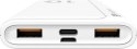 Powerbank Silicon Power QP15 10000mAh QC3.0+PD 2xUSB A 1x mUSB + 1x USB C biały