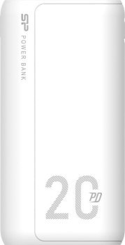Powerbank Silicon Power QS15 20000mAh QC3.0+PD 2xUSB A 1x mUSB + 1x USB C biały