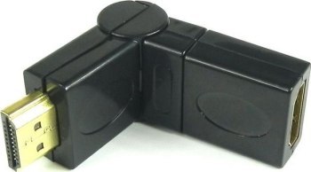 Qoltec Adapter HDMI A męski | HDMI A żeński | kątowy | obrotowy Qoltec Adapter HDMI A męski | HDMI A żeński | kątowy | obrotowy