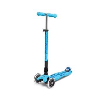 Micro Składana hulajnoga Maxi Deluxe Bright Blue LED Micro Składana hulajnoga Maxi Deluxe Bright Blue LED