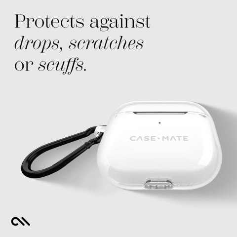 Case-Mate Tough Case - Etui AirPods 4 (Przezroczysty) Case-Mate Tough Case - Etui AirPods 4 (Przezroczysty)