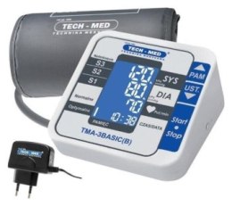 Ciśnieniomierz - TECH-MED TMA-3BASIC(B) + Zasilacz