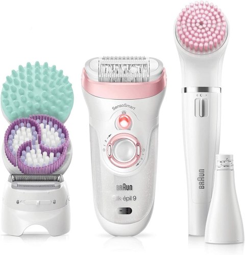 Depilator z pęsetami Braun Silk-epil SensoSmart 9-985BS (kolor biały) Depilator z pęsetami Braun Silk-epil SensoSmart 9-985BS (kolor biały)