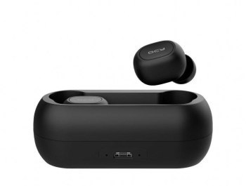 QCY T1C TWS BEZPRZEWODOWE SŁUCHAWKI BLUETOOTH CZAR QCY T1C TWS BEZPRZEWODOWE SŁUCHAWKI BLUETOOTH CZAR
