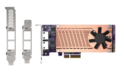 Qnap QM2-2P2G2T, 2 x PCIe 2280 M.2 SSD, PCIe Gen3 x4, 2x Intel I225LM 2.5GbE RJ45 Qnap QM2-2P2G2T, 2 x PCIe 2280 M.2 SSD, PCIe Gen3 x4, 2x Intel I225LM 2.5GbE RJ45