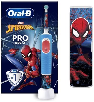 Szczoteczka - Oral-B Vitality PRO D103 Kids Spiderman + etui Szczoteczka - Oral-B Vitality PRO D103 Kids Spiderman + etui