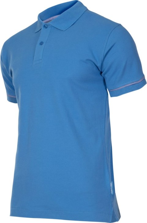 Koszulka polo, 220g/m2, niebieska, "xl", ce, lahti Koszulka polo, 220g/m2, niebieska, "xl", ce, lahti