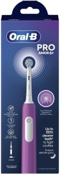 Szczoteczka - Oral-B Pro Junior 6+ fioletowy