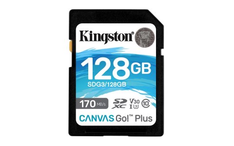 KINGSTON microSDXC Canvas Go Plus 170R C10 UHS-I U3 V30 128GB KINGSTON microSDXC Canvas Go Plus 170R C10 UHS-I U3 V30 128GB