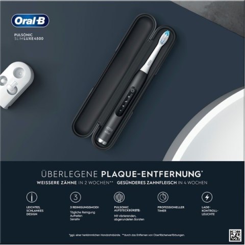 Szczoteczka elektryczna Oral-B Pulsonic Slim Luxe 4 Szczoteczka elektryczna Oral-B Pulsonic Slim Luxe 4