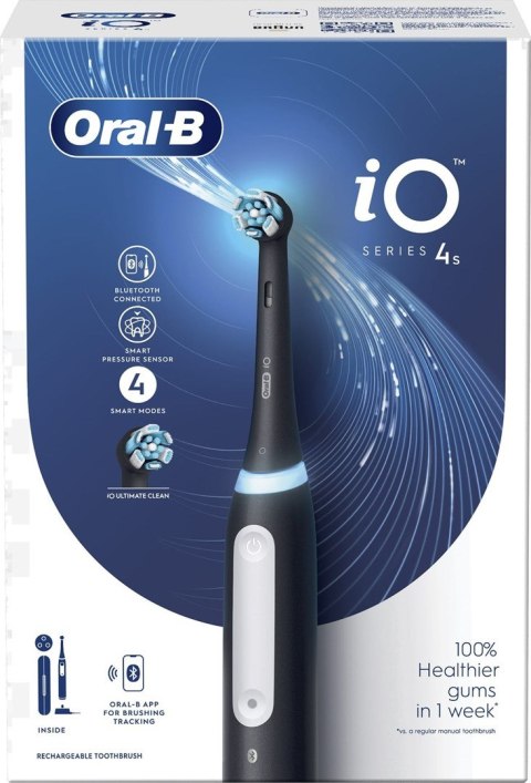 Szczoteczka elektryczna Oral-B iO4s Matt Black Szczoteczka elektryczna Oral-B iO4s Matt Black