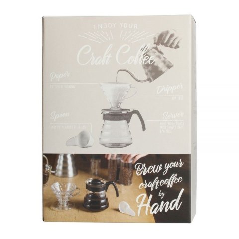 Zestaw HARIO V60 Craft Coffe drip +serwer+ filtry Zestaw HARIO V60 Craft Coffe drip +serwer+ filtry