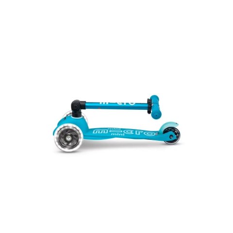 Micro hulajnoga składana Mini DELUXE LED Aqua Micro hulajnoga składana Mini DELUXE LED Aqua