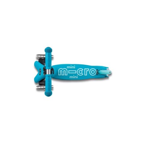 Micro hulajnoga składana Mini DELUXE LED Aqua Micro hulajnoga składana Mini DELUXE LED Aqua