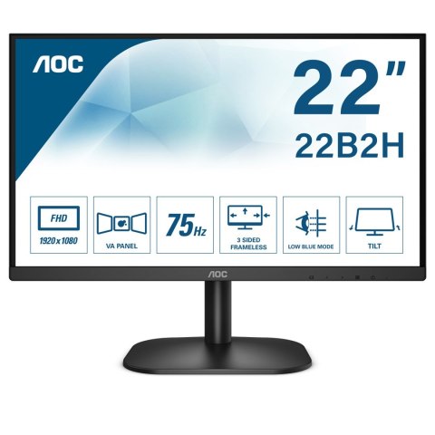 MONITOR AOC LED 22" 22B2H MONITOR AOC LED 22" 22B2H