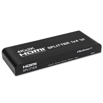QOLTEC ROZDZIELACZ SPLITTER 4XHDMI 4KX2K | 3.4GB/S QOLTEC ROZDZIELACZ SPLITTER 4XHDMI 4KX2K | 3.4GB/S