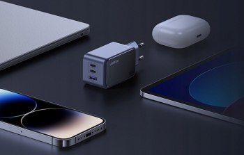 Ugreen Nexode Air 65W, USB + 2x USB-C szara Ugreen Nexode Air 65W, USB + 2x USB-C szara