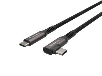 Genesis USB-C 3.2 3.0m czarny PD 60W VR Genesis USB-C 3.2 3.0m czarny PD 60W VR