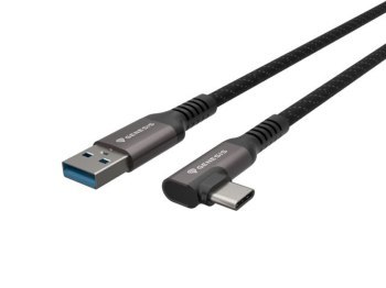 Genesis USB-C - USB-A 3.2 5.0m czarny PD 15W VR Genesis USB-C - USB-A 3.2 5.0m czarny PD 15W VR