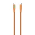 Kabel do ładowania Havit Typ C CB6254 pomarańczowy