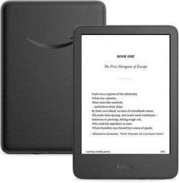 Ebook New Kindle (11th Generation) - 2024 release 6 glare-free 16GB Wi-Fi (Without Lockscreen Ads) Black