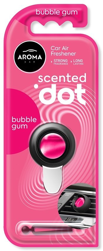 Odświeżacz powietrza aroma car membrana dot bubble gum Odświeżacz powietrza aroma car membrana dot bubble gum