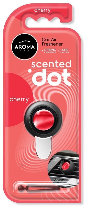 Odświeżacz powietrza aroma car membrana dot cherry Odświeżacz powietrza aroma car membrana dot cherry