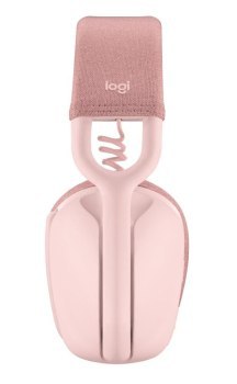 Słuchawki - Słuchawki bezprzewodowe z mikrofonem Logitech Zone Vibe 100 różowe 981-001224