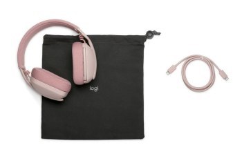 Słuchawki - Słuchawki bezprzewodowe z mikrofonem Logitech Zone Vibe 100 różowe 981-001224 Słuchawki - Słuchawki bezprzewodowe z mikrofonem Logitech Zone Vibe 100 różowe 981-001224