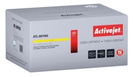 Activejet toner ATL-80YNX (zamiennik do Lexmark 80C2HYE Supreme; 3000 stron; żółty)