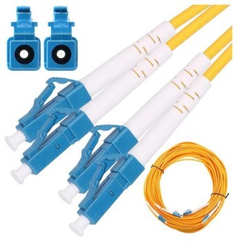 Extralink LC/UPC-LC/UPC | Jednomodowy, Duplex, G652D, 3mm, 0,5m Extralink LC/UPC-LC/UPC | Jednomodowy, Duplex, G652D, 3mm, 0,5m