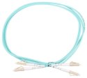 Extralink LC/UPC-LC/UPC | Wielomodowy, OM3, Duplex, 3mm, 1m