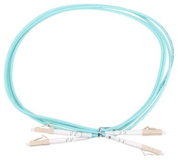 Extralink LC/UPC-LC/UPC | Wielomodowy, OM3, Duplex, 3mm, 1m Extralink LC/UPC-LC/UPC | Wielomodowy, OM3, Duplex, 3mm, 1m