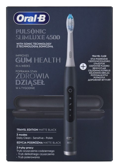 Szczoteczka elektryczna Oral-B Pulsonic Slim Luxe 4 Szczoteczka elektryczna Oral-B Pulsonic Slim Luxe 4