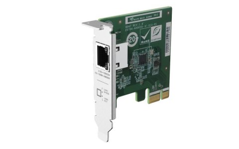 Qnap QXG-2G1T-I225, 1 x 2.5GbE, PCIe Gen2 x1, Low-profile Qnap QXG-2G1T-I225, 1 x 2.5GbE, PCIe Gen2 x1, Low-profile