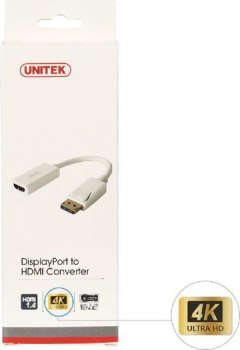UNITEK ADAPTER DISPLAYPORT 1.2 - HDMI 1.4 Y-6332 UNITEK ADAPTER DISPLAYPORT 1.2 - HDMI 1.4 Y-6332
