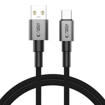 TECH-PROTECT ULTRABOOST DNA TYPE-C CABLE 15W/3A 100CM IRON GREY TECH-PROTECT ULTRABOOST DNA TYPE-C CABLE 15W/3A 100CM IRON GREY
