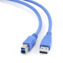 Gembird USB-B 1.8m niebieski