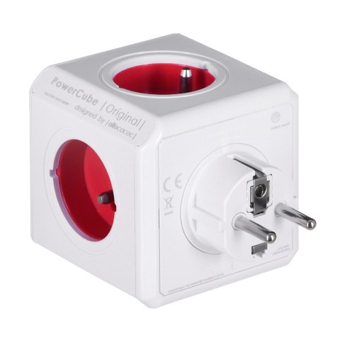 Przedłużacz allocacoc PowerCube Original 2100RD/FRORPC (kolor czerwony) Przedłużacz allocacoc PowerCube Original 2100RD/FRORPC (kolor czerwony)